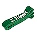 Trippix Loop Stretch Pull Up Assist Band Home Gym Workout for Fintness Injury Recovery Physio Therapy 41x1.7x0.18 50-125 lb Green for a Single Unit
