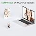 KobraTech Clip On Ring Light for Laptop & Phone | MiLite Mini Clip On iPhone Light with Remote | Mini Selfie Light for iPhone, Android, Laptop, iPad or Tablet | Includes Bluetooth Remote Shutter