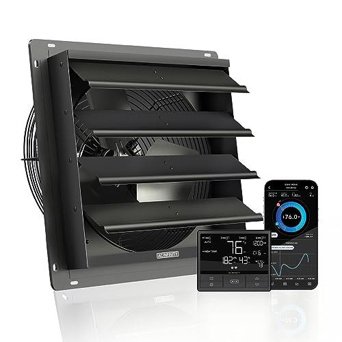 AC Infinity AIRLIFT T14 Shutter Exhaust Fan 14" with Environment Controller |