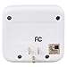 DEWENWILS Multi-Plug outlet wall adapter with 2 USB Charging Ports and Phone Holder, Surge Protector 3 Outlet Wall Adapter for Home/Travel/GFCI Use, UL Listed, White