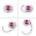 Purse Hooks SKL 12 Pack Diamond Folding Hook Set Table Hanger for Bag Storage Butterfly Bling Gift for Women