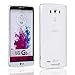 Fosmon DURA-FROST Smooth Durable & Flexible Slim Fit TPU Case Cover for LG G3 - Retail Packaging (Clear)