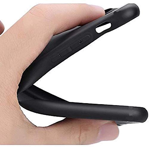 Ankirant Flexible Rubber Soft Shockproof Full Body Protection Back Case Cover for Vivo V5/V5s/Y66/Y67 (Black)