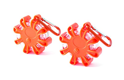 LED MINI EMERGENCY LIGHT SET OF 2 with 8 LEDs