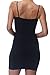 Belugue Women's Full Slip Shapewear Firm Tummy Waist Control Lace Dress Adjustable Spaghetti Body Shaper Under Dress