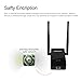 Comfast Universal N300 WiFi Range Extender Repeater Dual Band Wireless Signal Amplifier Booster Bridge AP with Ethernet Port for PC Desktop Iphone