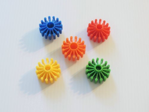 Jungle Beaks Cool Plastic Wheels bird/parrot Toy Parts Crafts 5 Pieces