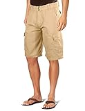 Classic Twill Plain Cotton Multi Pocket Casual Belt Fit Cargo Shorts