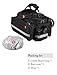 Lixada 2 in1 Bike Trunk Bag Casual Chest Sling Pack Bag Cycling Bicycle Rear Rack Carrier Bag Pannie (Black)