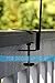 Toland Home Garden Deck Railing Mounted Garden Flag Stand - Garden Flag Accessory 430107