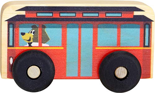 Maple Landmark Scoots-Trolley - Made in USA