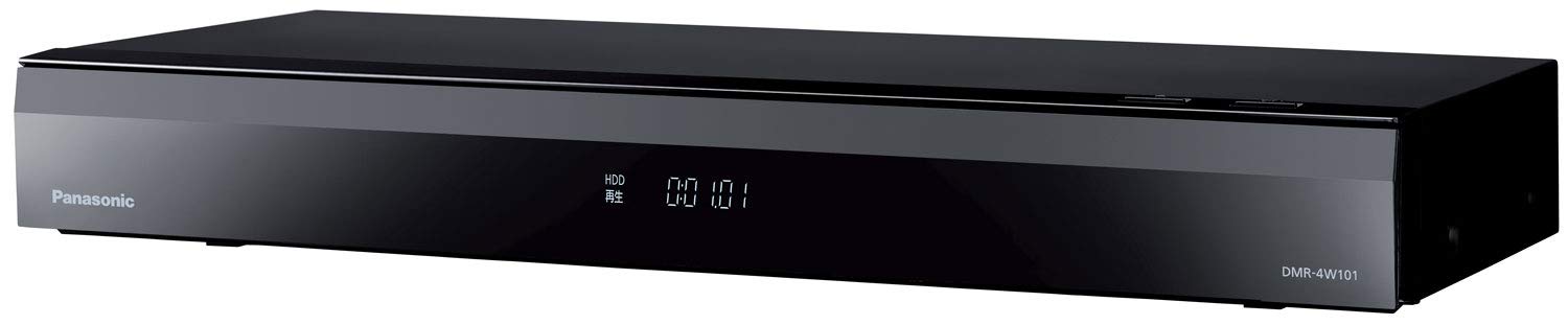 Panasonic DMR-4W101 1TB 3 Tuner Blu-ray Recorder, Built-in 4K Tuner, 4K Broadcast Long Time Recording/Supports 2 Program Recording, 4K DIGA