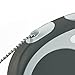 Flexi Vario Retractable Dog Leash (Cord), 10 ft, Extra-Small, Anthracite