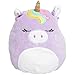 Squishmallow Kellytoy 8 Inch - Sylvia The Gold Horned Lavender Unicorn