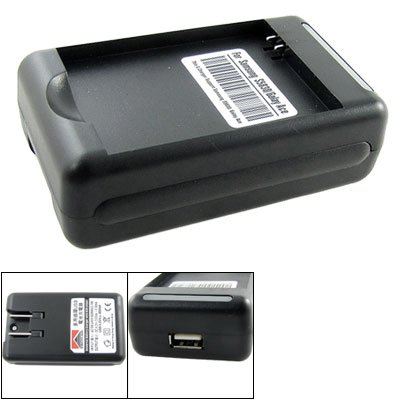 Gino LED Indicator USB Port Battery Wall Charger for Samsung S5830