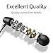 Earbuds, Wired Earphones with Microphone and Volume Control Stereo in-Ear Headphones for Running Workout Gym Headsetsthumb 1