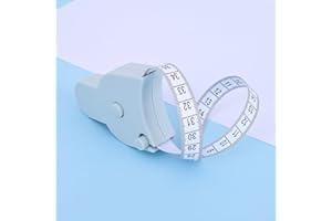 Body Tape Measure,Body Measuring Sewing Ruler Tools Centimeter Tapes,Automatic Tapes for Waist, Arms, Hip (Blue)