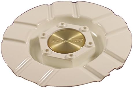 NS Racing White Custom Wheel Center Cap Set of 4 Pn: MT25-770 Hede S1050-2500W
