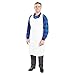 Galaxy 390 32 x 50 Size, White Polyethylene Spun Bonded Bouffant Apron