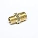 FasParts Brass Hex Pipe Nipple 1/2