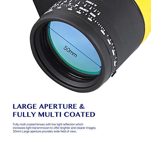 Aomekie Marine Binoculars for Adults 7X50 with Night Vision Compass Rangefinder Fogproof Waterproof BAK4 Prism Lens Military Binocular for Navigation Boating Birdwatching and Hunting (Army Yellow) Aomekie Marine Binoculars for Adults 7X50 with Night Vision Compass Rangefinder Fogproof Waterproof BAK4 Prism Lens Military Binocular for Navigation Boating Birdwatching and Hunting (Army Yellow)