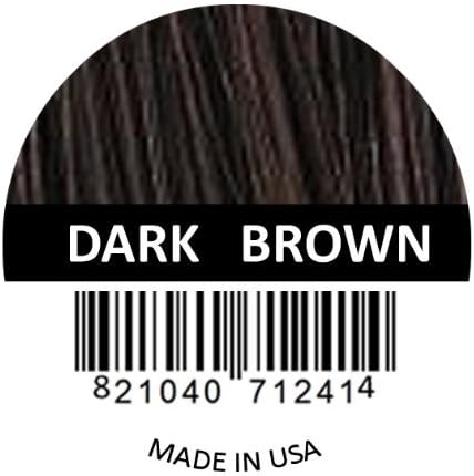 Hair Building Fibers DARK BROWN Refill kit By Samson Large 25 Grams Made in USA Hair Concealer by Samson Hair Fibers