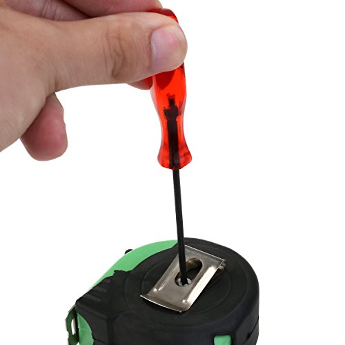 Foxnovo 5pcs Triwing Trigram Y-Tip Screwdrivers Screw Drivers for Nintendo Wii /DS /DS Lite /GBA (Red) (Red)