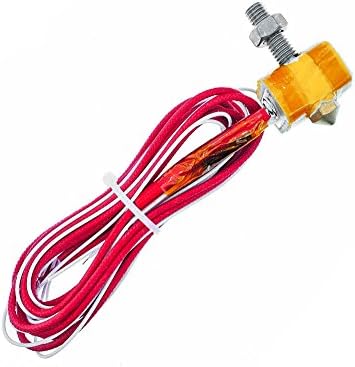 WAHHING Metal DIY Hot End for RepRap 3D Printer 1.75mm Filament, 0.4mm Nozzle, 12V 40W Heater, NTC 3950 Thermistor Hotend