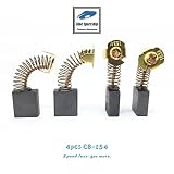 4pcs longlife CB154 Carbon Brush replacement for Makita CB154,CB155,CB157,CB161,CB163, 194986-9, 181047-4, 643152-0, 643153-8, 957805410 and 643154-6 (4 pcs/pack)