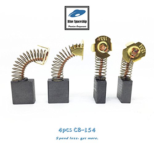 4pcs longlife CB154 Carbon Brush replacement for Makita CB154,CB155,CB157,CB161,CB163, 194986-9, 181047-4, 643152-0, 643153-8, 957805410 and 643154-6 (4 pcs/pack)