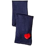 BCBGeneration Women's Faux Fur Heart Applique Scarf BCBGeneration Women's Faux Fur Heart Applique Scarf