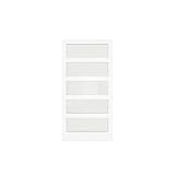 SOLRIG Sliding Pocket Door 32" x 80" - 5 Lites