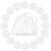 Langsprit Reusable Makeup Remover Pads, Bamboo Face Pads,Facial Rounds,Face pads Cleansing Wipe Cloth with free Laundry Bag(Bamboo)