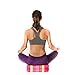 Zafuko Yoga, Meditation, Kundalini and Pilates Cushion (Zafu) Block, Bolster, Floor Pillow, Prop 100% Organic Kapok Fiber Filling – Small Block (Black & Red)