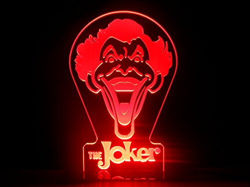 The Joker LED Night Light Desk Lamp DC Comics Batman Room Decor