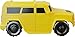 Magic Inductive Truck [Follows Black Line] Magic Toy Car for Kids & Children - Best MINI Magic Pen Inductive Fangle Kids Bus Tank Follow - 1 PC Yellow Car