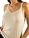 Hocosa Organic Wool-Silk Camisole/Camisette for Women