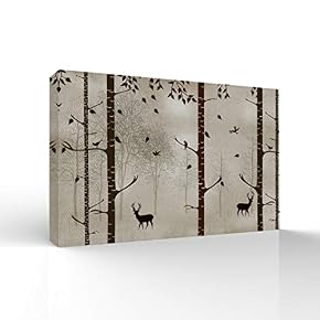 Quiet Romantic Forest Home Artwork for Living Room Bedroom
