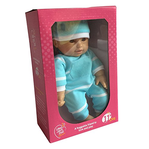 11 inch Soft Body Doll in Gift Box - 11" Baby Doll (Hispanic)