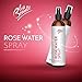 Rose Water (Large 4 oz) by Bleu Beauté - 100% Pure Facial Toner with a Tender Floral Scent - 1 Bottle in a Non breakable Sprayer