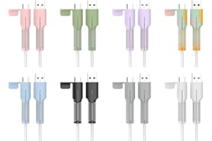 Silicone USB-C Cable Protector for USB-C Chargers and Devices – Anti-Breaking, Fraying-Resistant, Lightweight, Portable – Fit