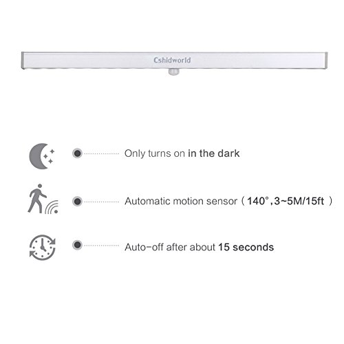 LED-Closet-Light-Cshidworld-Rechargeable-Built-in-Battery-Motion-Sensing-Light-Wireless-Portable-18-LED-Under-Pantry-Cabinet-Lighting-Lamp-OffOnAuto-Switch