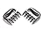 ZS® BBQ Kit Set,Silicone Heat Resistant Grilling Gloves And Bear Claw for free/BBQ Meat Handler Forks