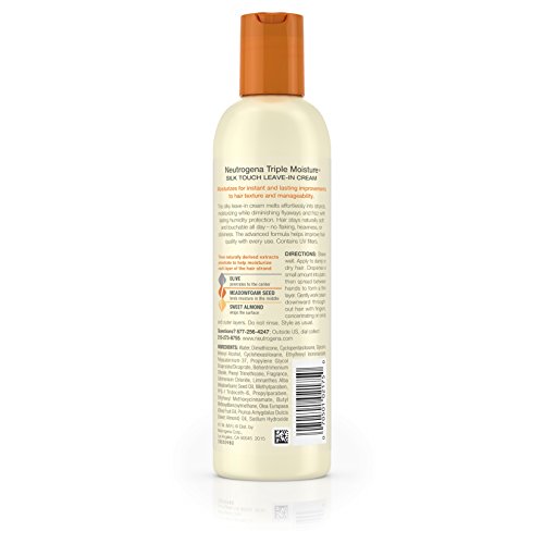 Neutrogena Triple Moisture Silk Touch LeaveIn Cream Conditioner for