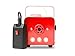 MARQ Fog 400 LED | 400W Water-Based Special Effects Fog Machine with Red-Color LED Lights (Red)