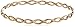 Amazon Essentials Sterling Silver Gold-Plated Infinity Repeating Bangle Bracelet, (previously Amazon Collection)