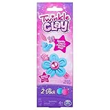 Spin Master Twinkle Clay - Blue and Pink 2pk with Bonus Hair Clip