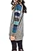 Poulax Women's Lightweight Knitted Long Sleeve Loose Casual Pullover Tunic Sweatshirt Tops,Navy Blue,M