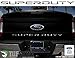 TufSkinz | Tailgate Letter Inserts - Fits 2017-19 Super Duty(Liquid Chrome)