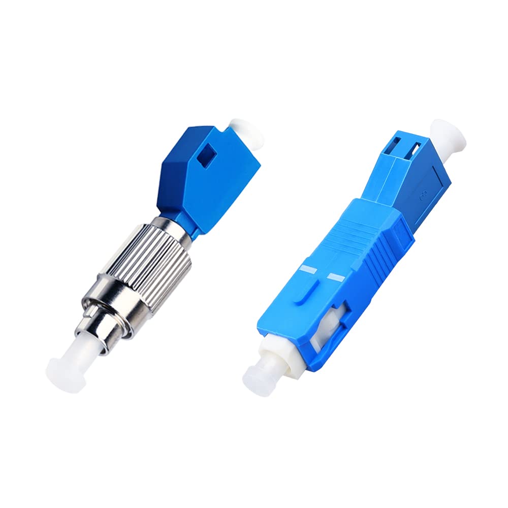 10-Pack SC To LC Fiber Optic Adapters - Single Mode Connector Converters For VFL